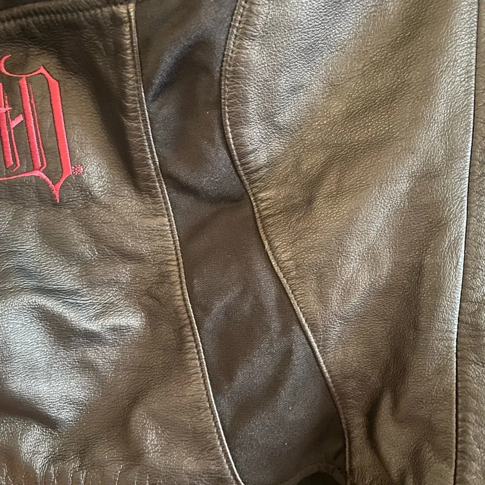 Harley Davidson Leather Halter Top - Picture 7 of 10